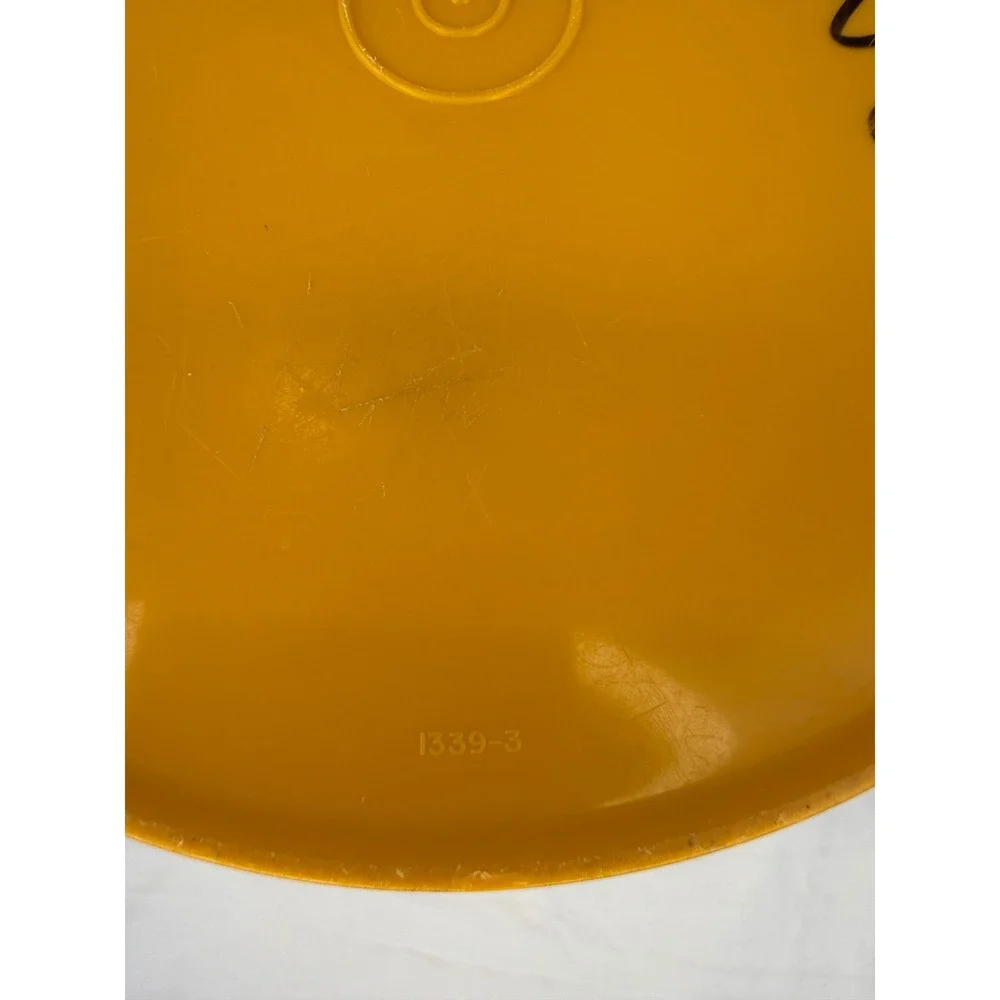 Vintage‎ Tupperware Servalier Canister Yellow Sunburst Lid Floral 1339-3 1205-4